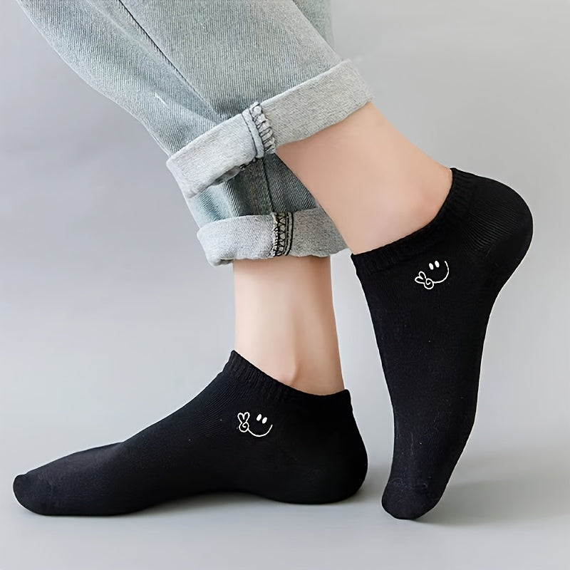 3 Pairs Unisex Sports Casual Invisible Socks - Easy Versatile Solid Color Fashion Short Socks, Black, White, Gray Socks - Moisture-Wicking Breathable Fabric, Suitable for Daily Casual Basketball, Hiking, - Sports Casual, Elastic Fit Design