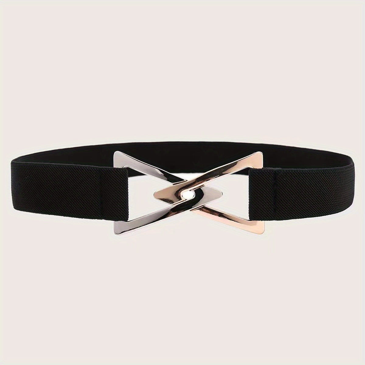 Fashion Elastic Belts Women Decorative Waistband Waist Strap Triangle Buckle Clothing Decoration Waist Belts Adjustable GM028