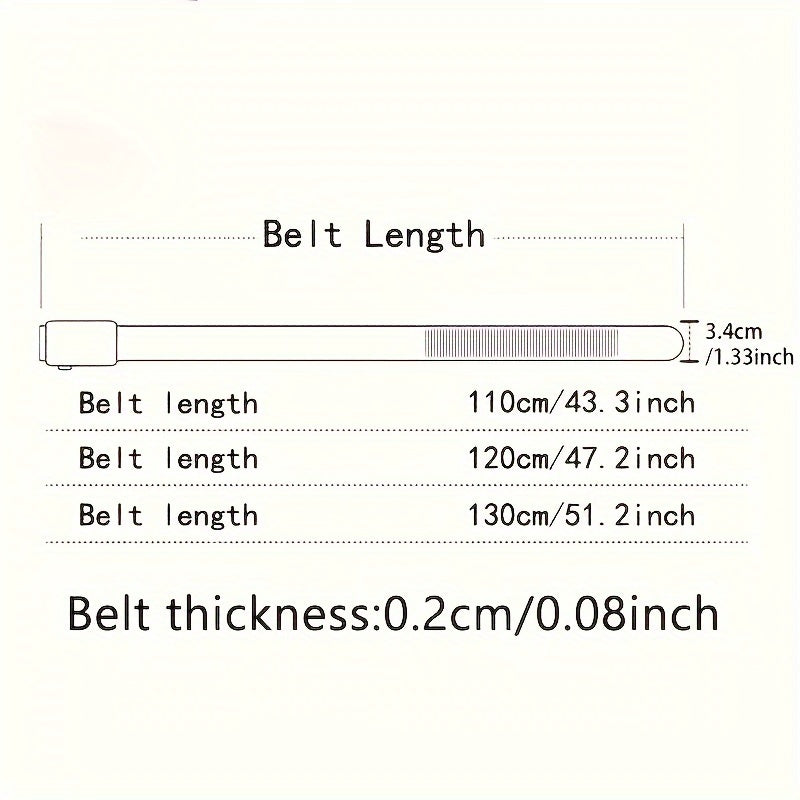 Minimalist Tactical Belt, Vintage Casual Outdoor Belt, Jeans and Dress Pants Accessory for Women and Men